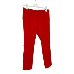 Ann Taylor Red Ankle Pant 6